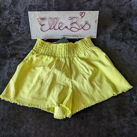 Neon Yellow Shorts XS, M - Picture 5 of 5